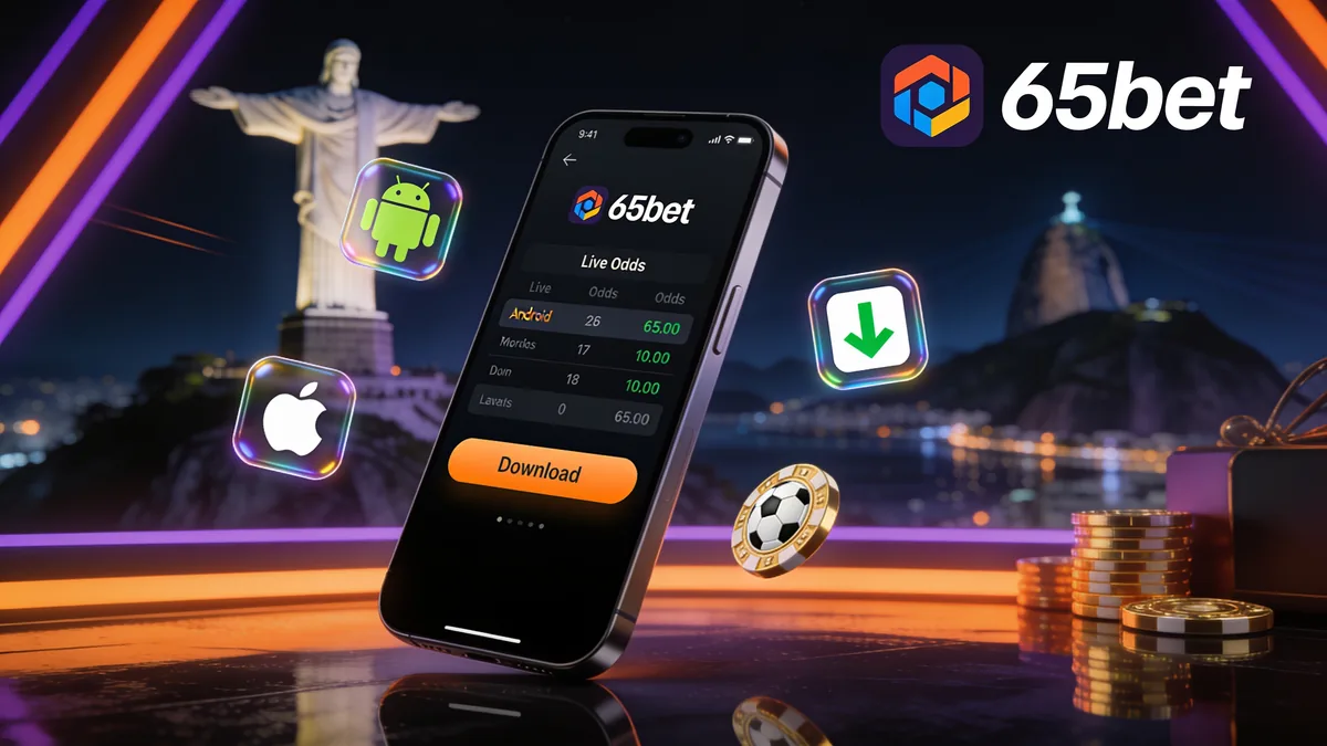 65bet no Brasil — Aplicativo Móvel 65bet